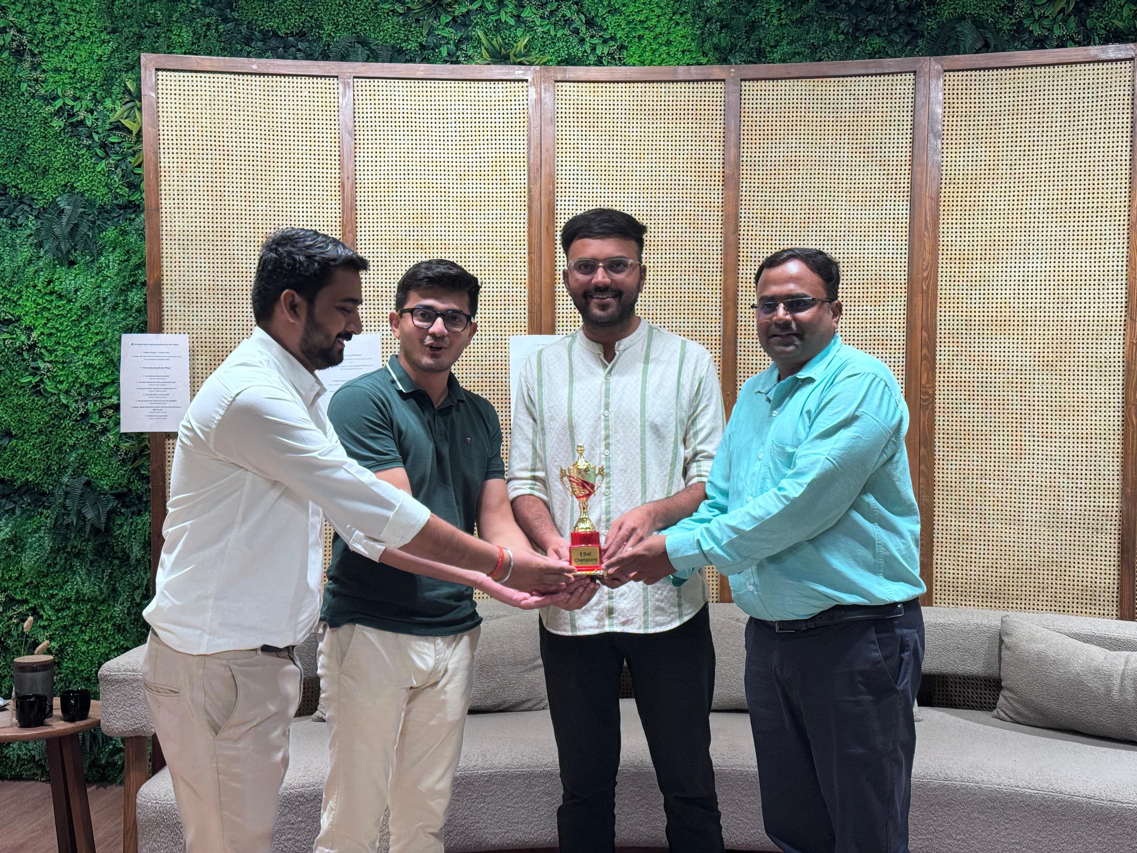 Xenvolt team celebrating an award