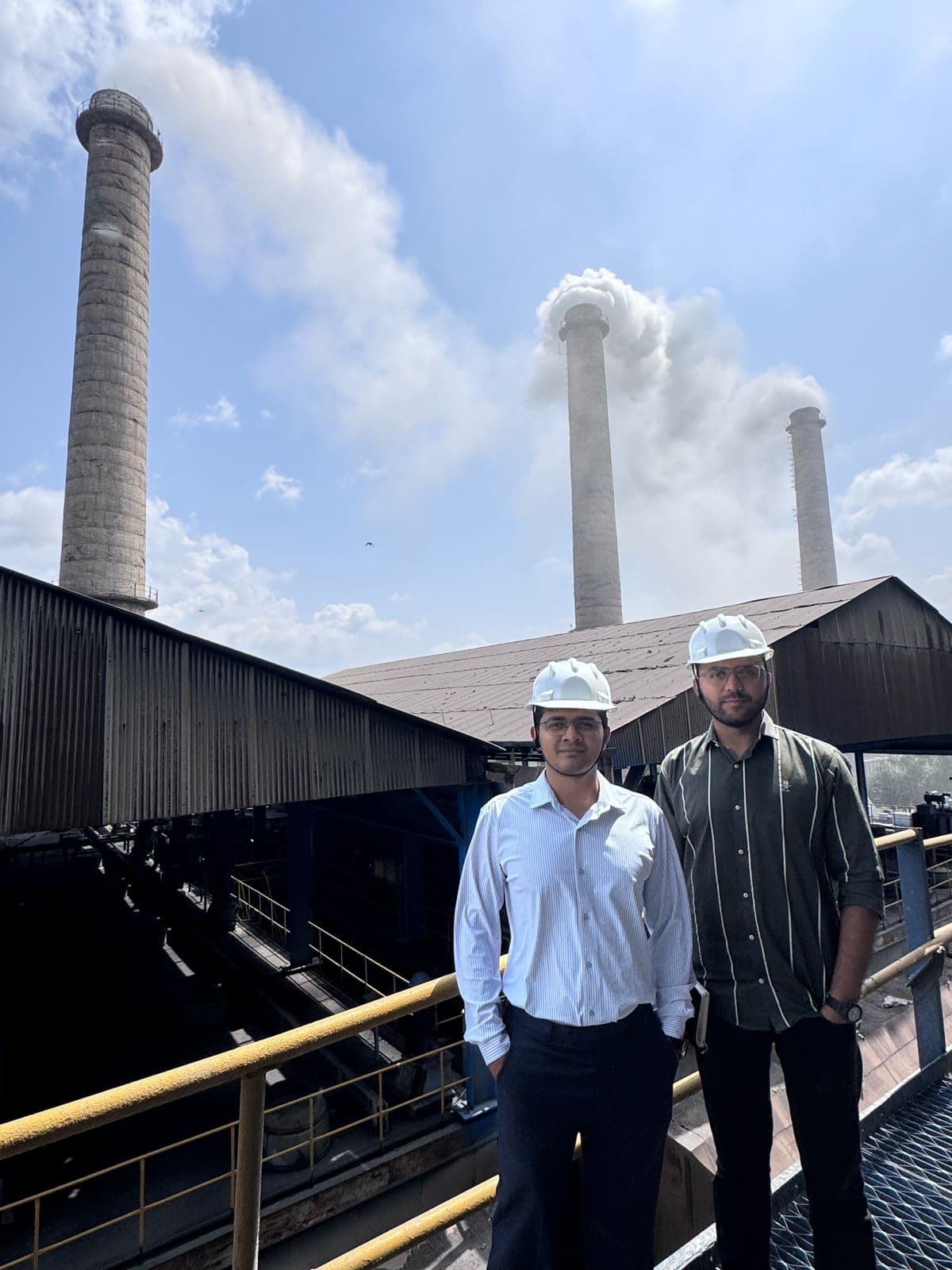 Xenvolt engineers on-site at a thermal power plant
